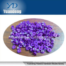 Customized Aluminum M2 Nylon locking hex nuts